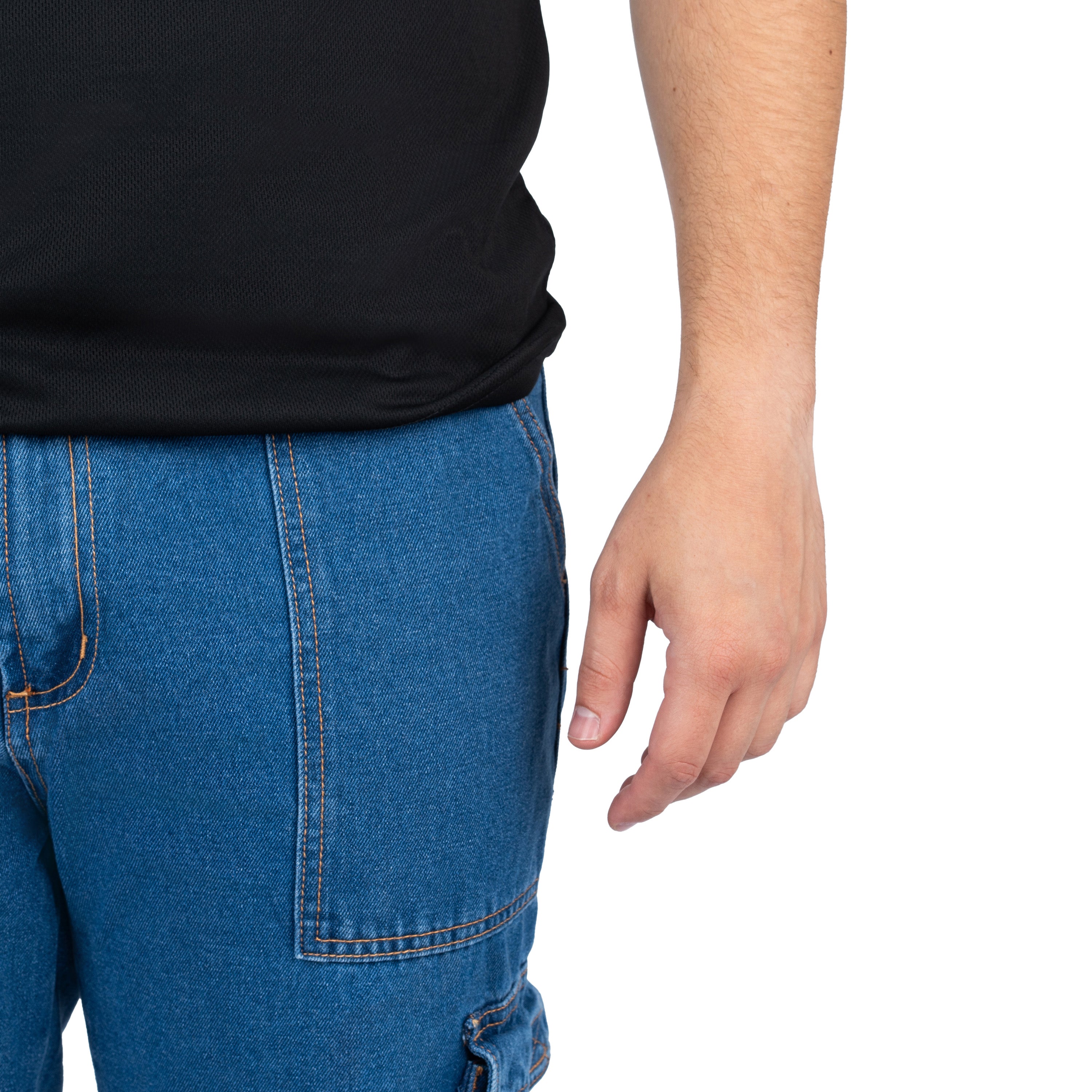 מכנסי קרגו ג'ינס