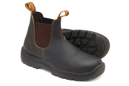 Safety Boot – Stout Brown Leather