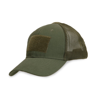 Saren Tactical 6-Panel Mesh Hat with Velcro Patch Panels