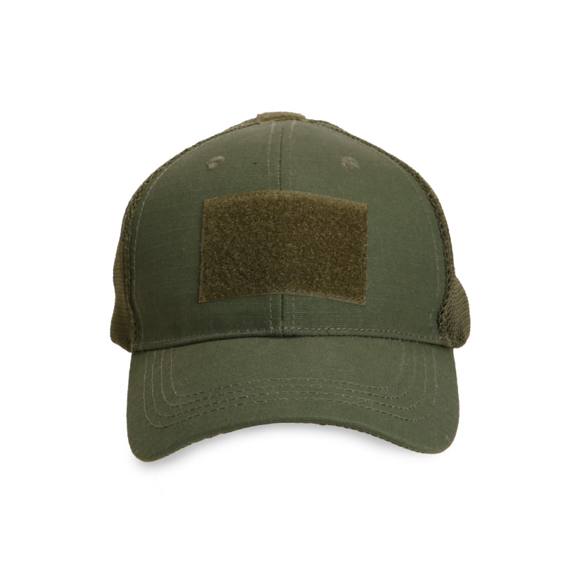 Saren Tactical 6-Panel Mesh Hat with Velcro Patch Panels