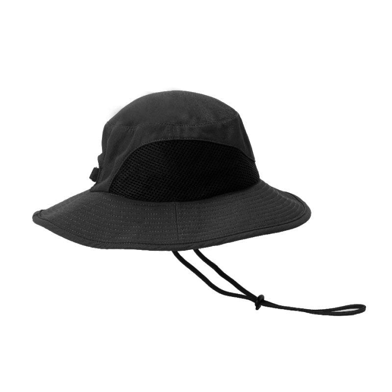 Safari Wide-Brim Microfiber Sun Hat with Vents
