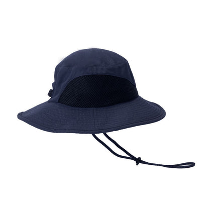 Safari Wide-Brim Microfiber Sun Hat with Vents