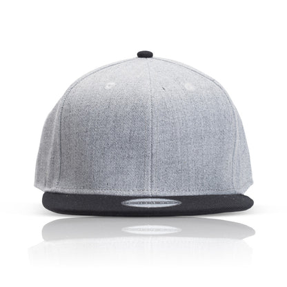 Mike 6-Panel Two-Tone Melange Cap