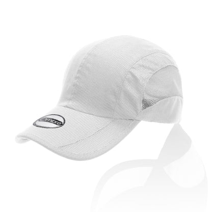 Reni 6-Panel Microfiber Sports Cap with Side Mesh Vents