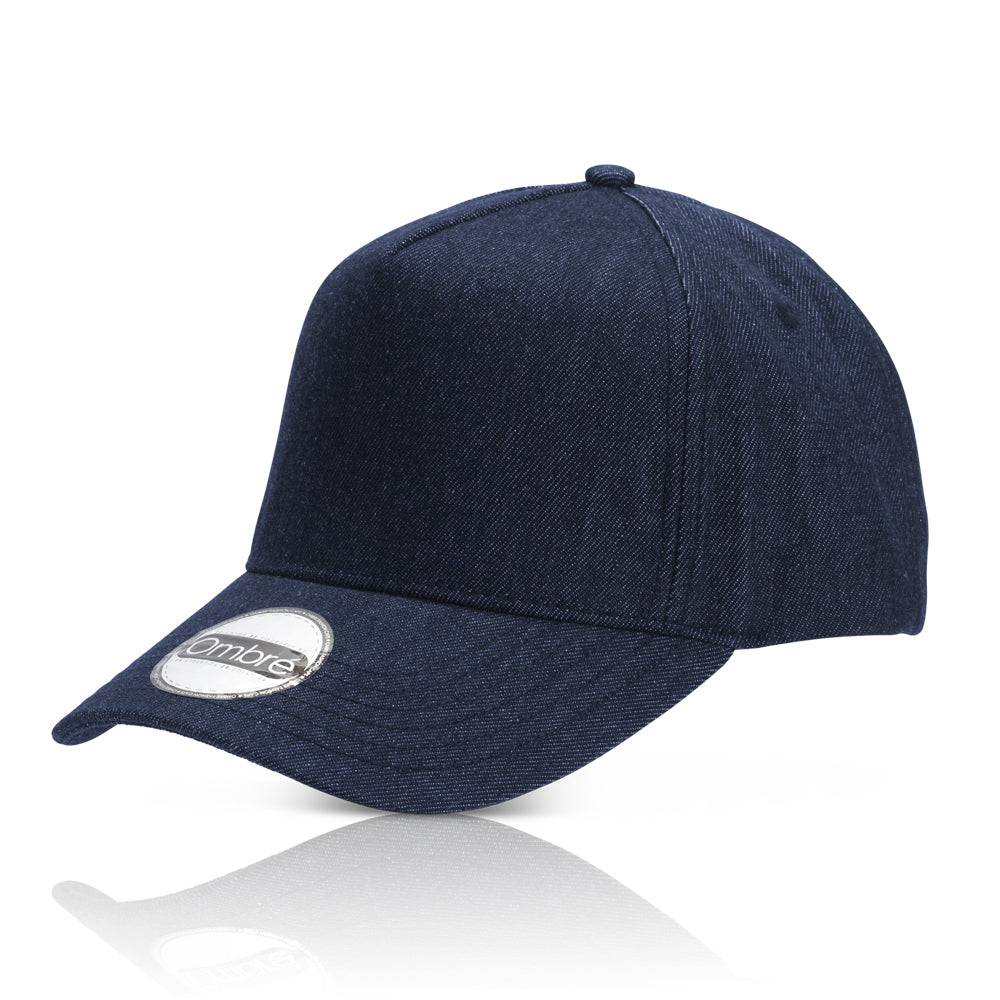 Jim 5-Panel Premium Denim Cap