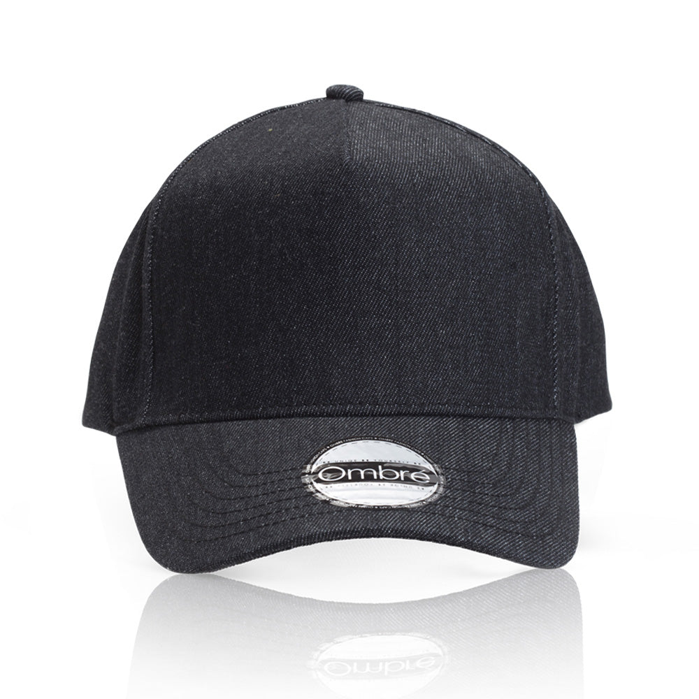 Jim 5-Panel Premium Denim Cap
