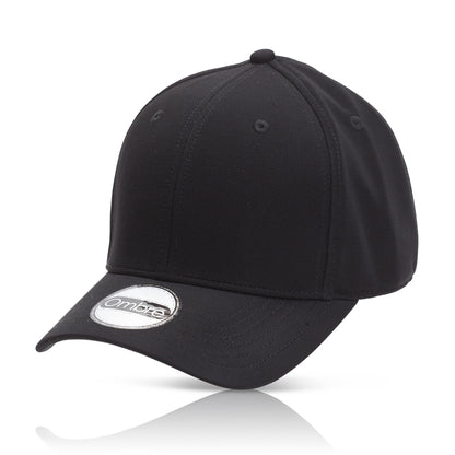 Bob 6-Panel Moisture-Wicking Stretch-Fit Cap