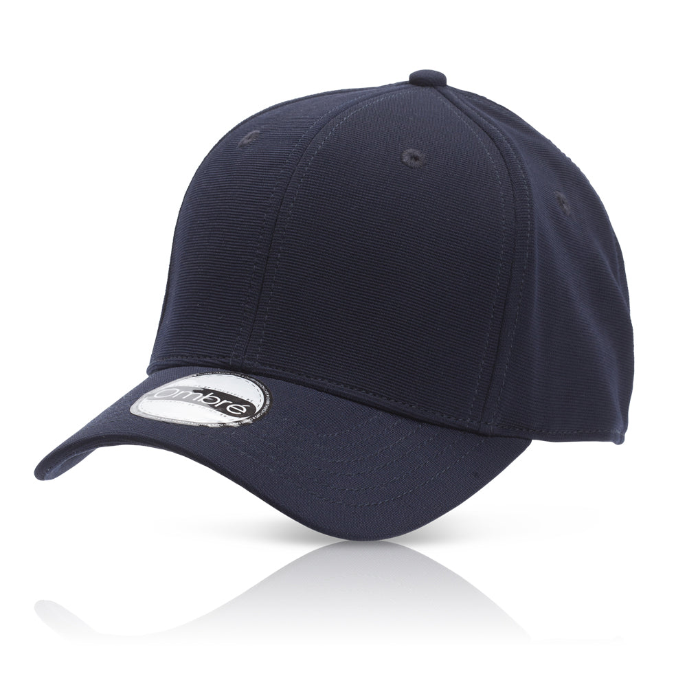 Bob 6-Panel Moisture-Wicking Stretch-Fit Cap