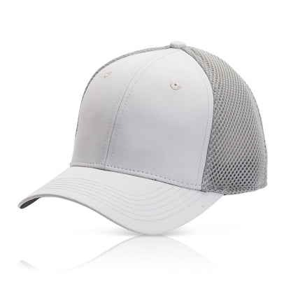 Tony 6-Panel Microfiber & Mesh Stretch-Fit Cap