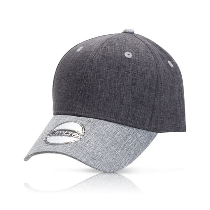 John 6-Panel Two-Tone Melange Cap