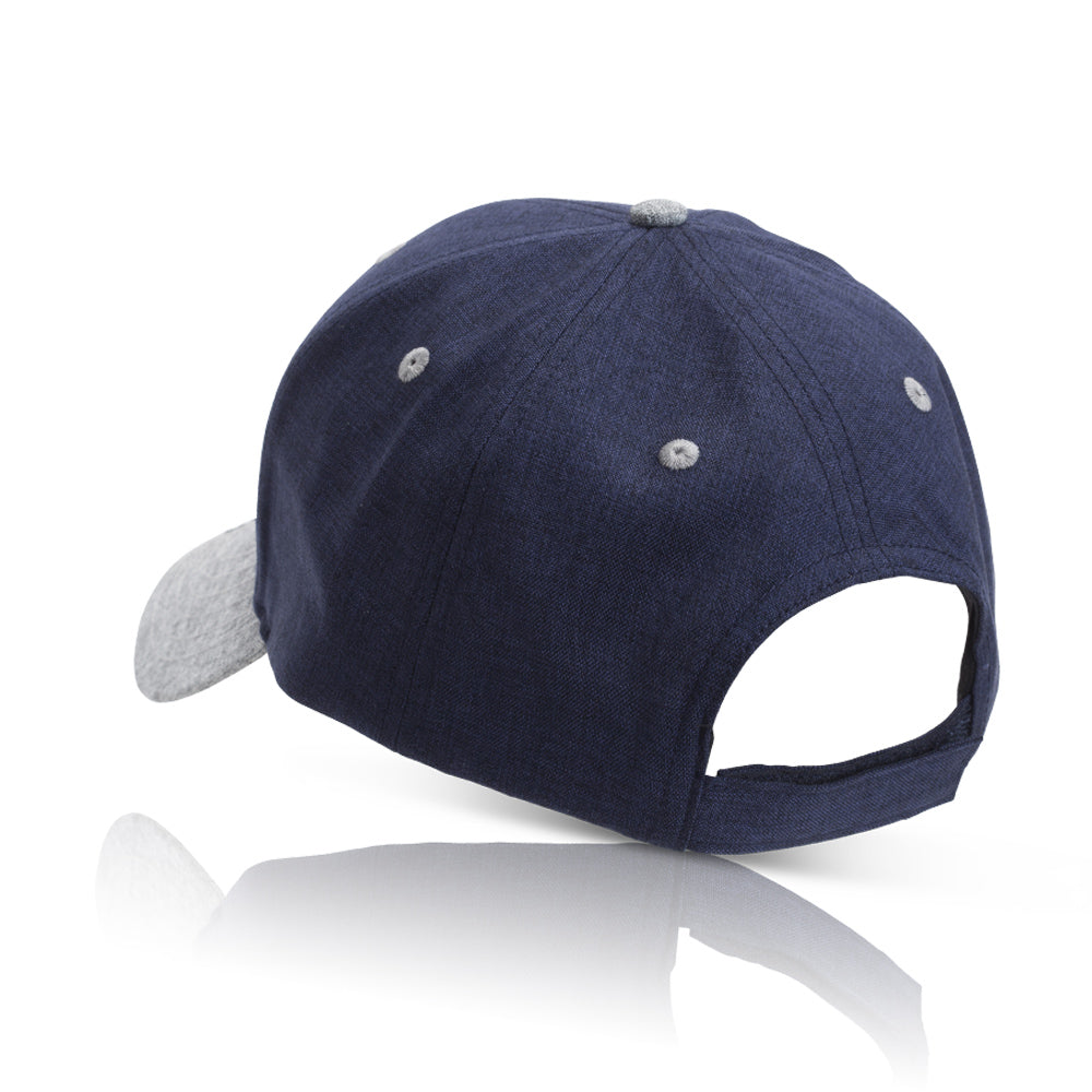 John 6-Panel Two-Tone Melange Cap