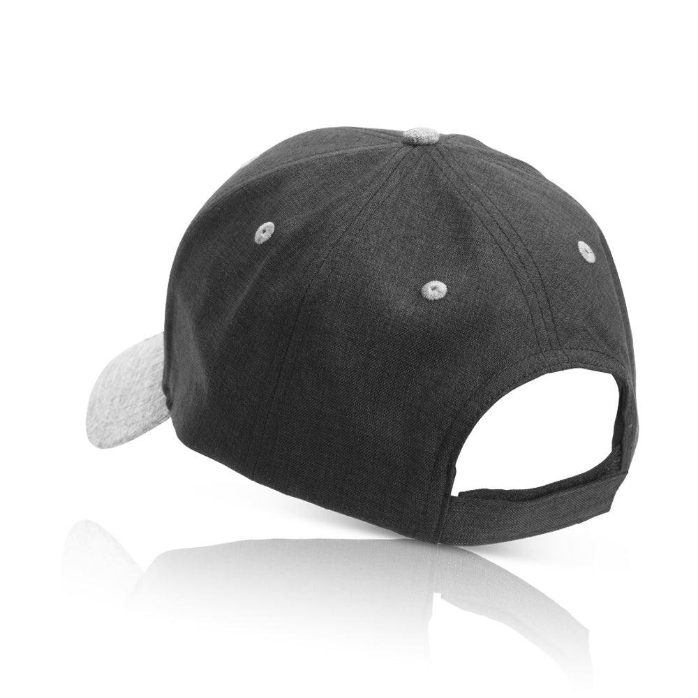 John 6-Panel Two-Tone Melange Cap