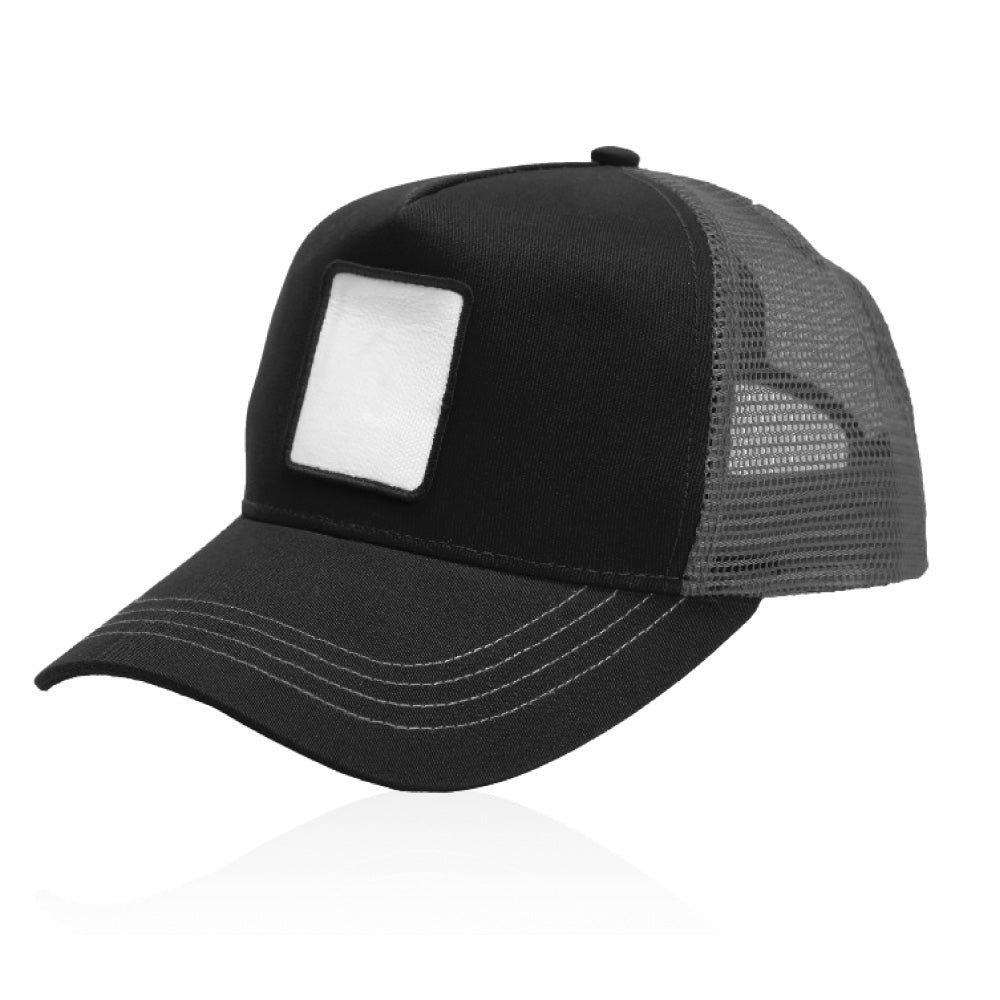 Justin 5-Panel Mesh Cap with Optional Patch Panel