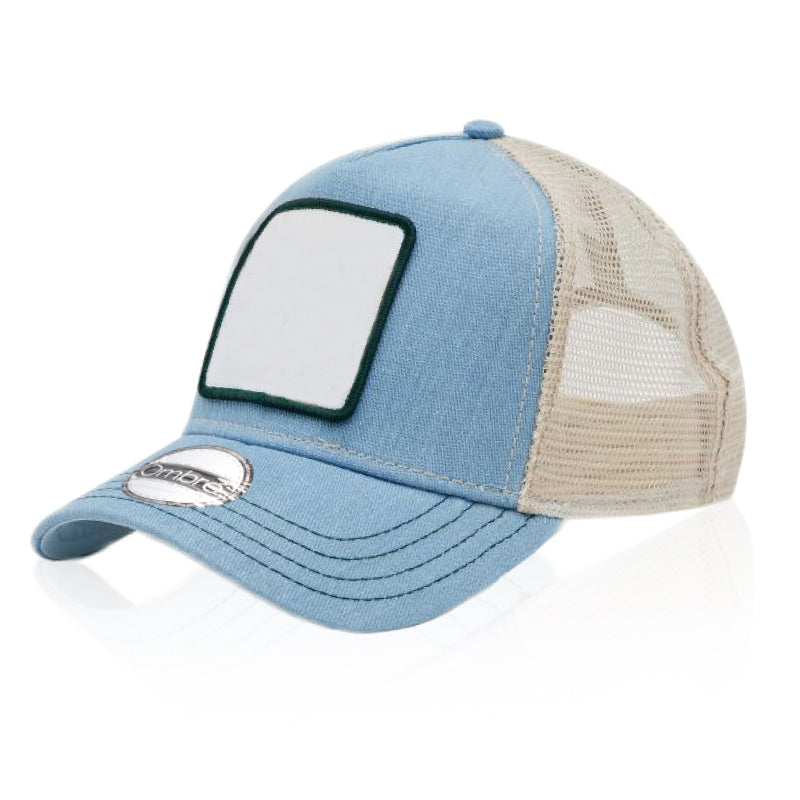 Justin 5-Panel Mesh Cap with Optional Patch Panel