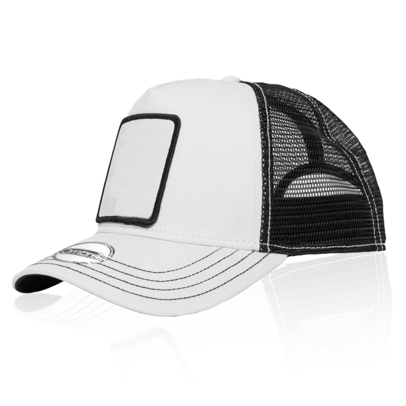 Justin 5-Panel Mesh Cap with Optional Patch Panel