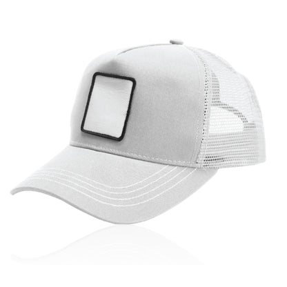 Justin 5-Panel Mesh Cap with Optional Patch Panel