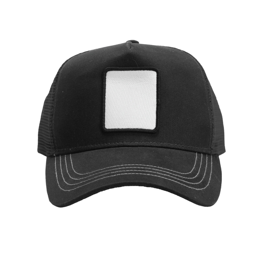 Justin 5-Panel Mesh Cap with Optional Patch Panel