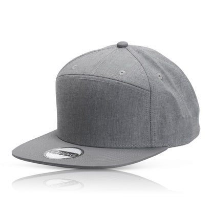 Max 7-Panel Flat-Visor Melange Cap