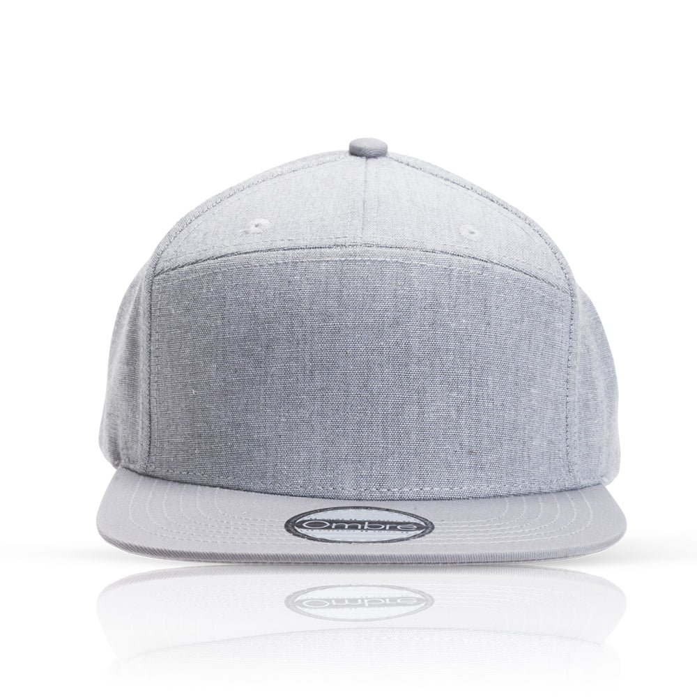 Max 7-Panel Flat-Visor Melange Cap
