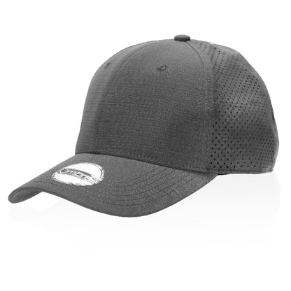Scotty 6-Panel Microfiber Cap with Laser-Cut Mesh Vents