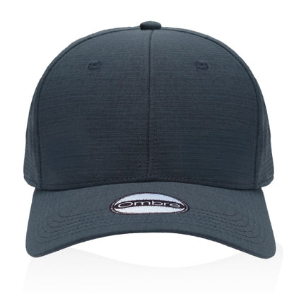 Scotty 6-Panel Microfiber Cap with Laser-Cut Mesh Vents