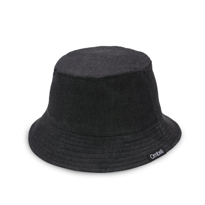 Lucas Two-Layer Denim & Cotton Bucket Hat