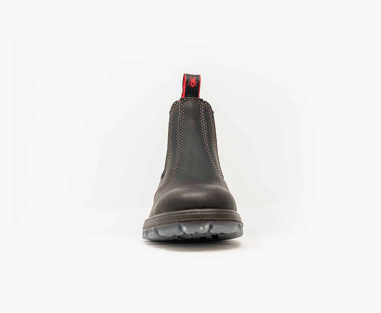 Work Boot – Brown Full-Grain Leather