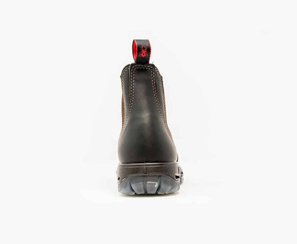 Safety Boot – Dark Brown Leather