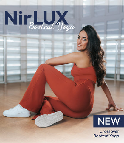 NirLUX Crossover Flare Yoga Pants