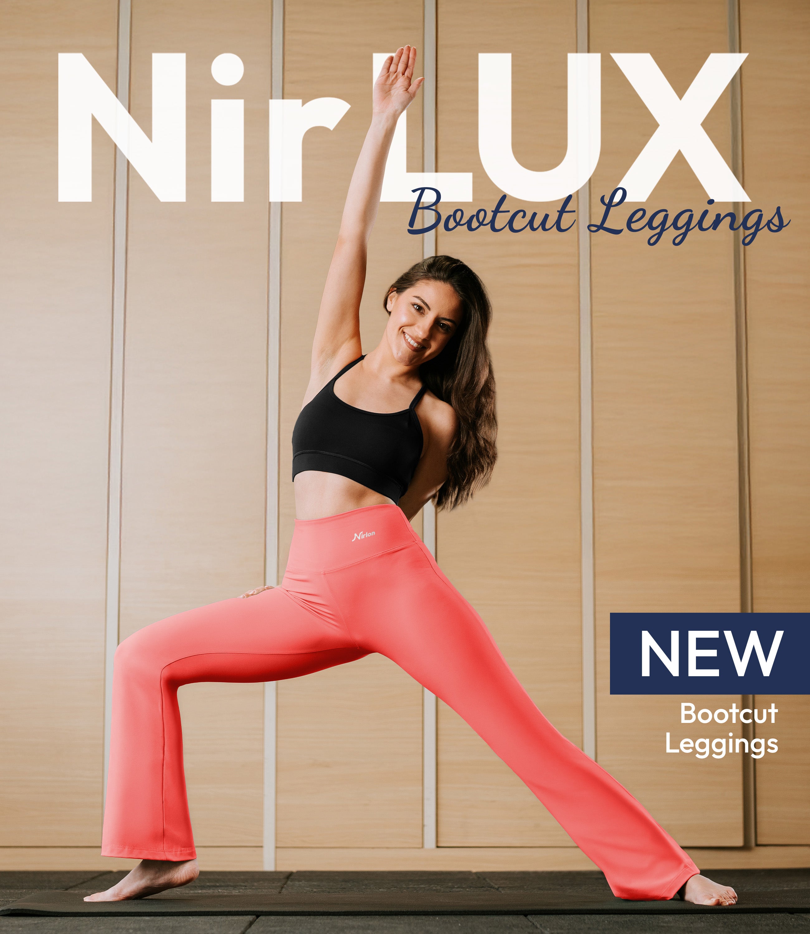 NirLUX™ High Waist Bootcut Leggings for Women
