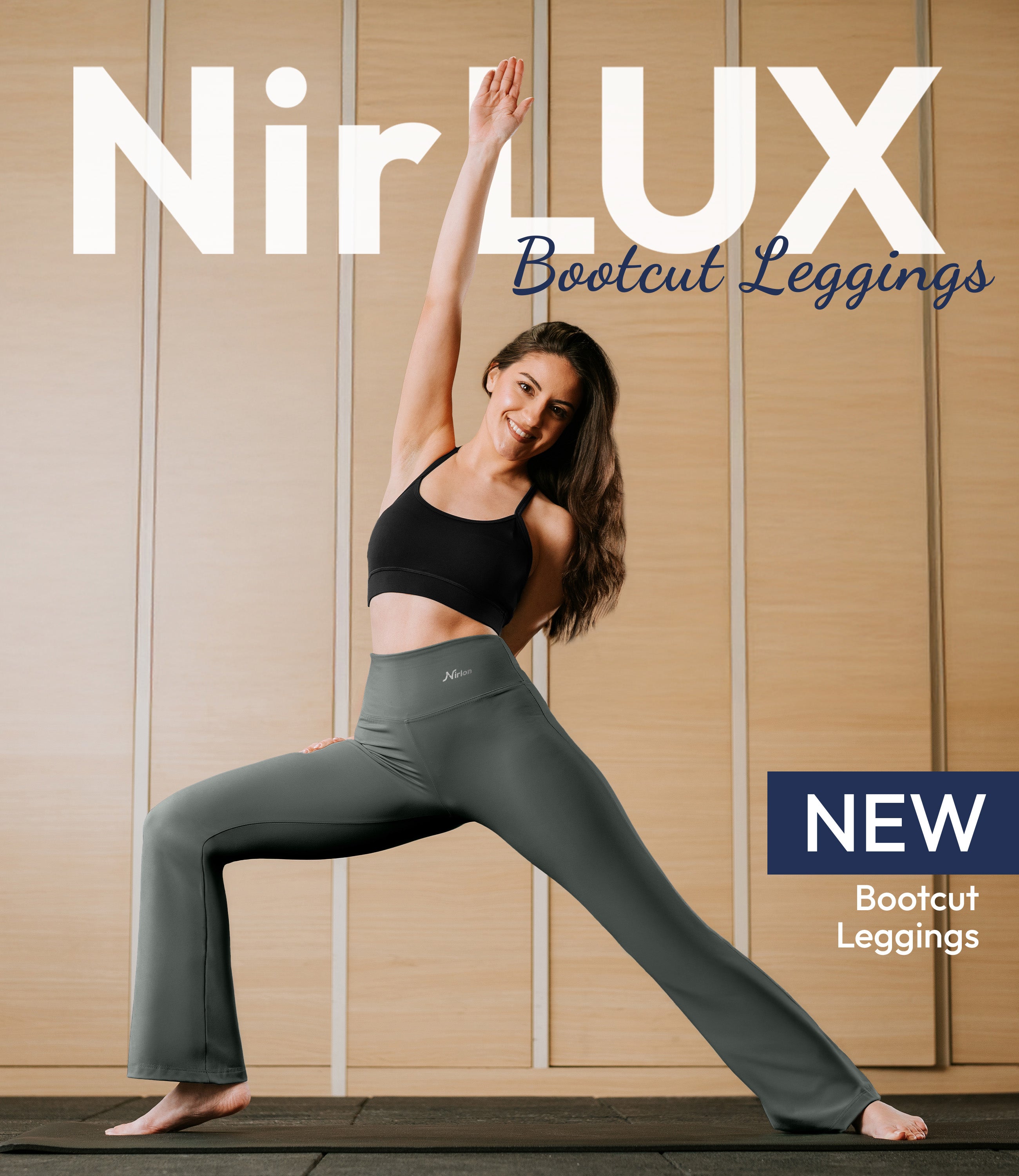 NirLUX™ High Waist Bootcut Leggings for Women