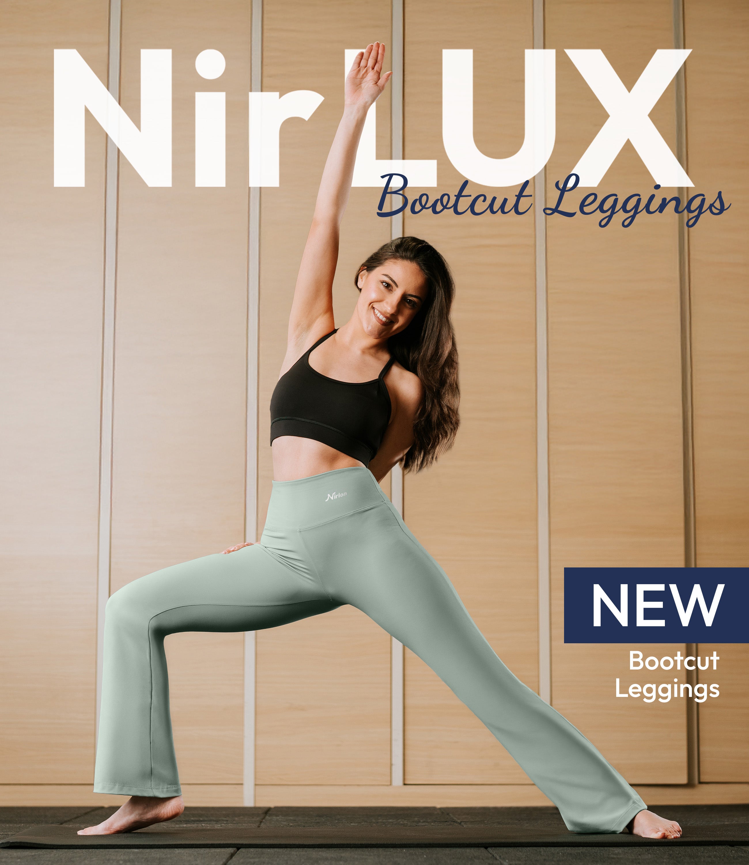 NirLUX™ High Waist Bootcut Leggings for Women