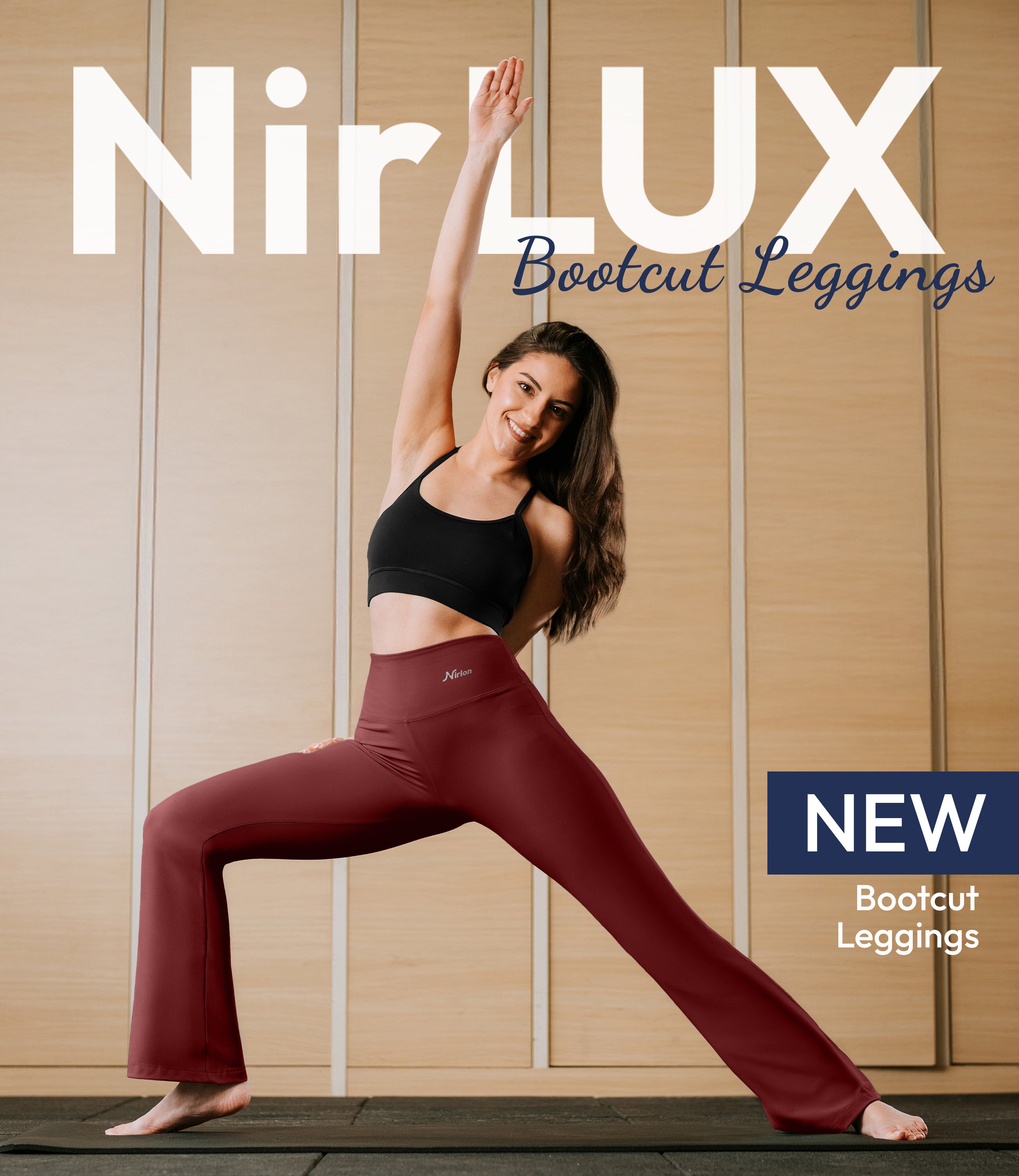 NirLUX™ High Waist Bootcut Leggings for Women