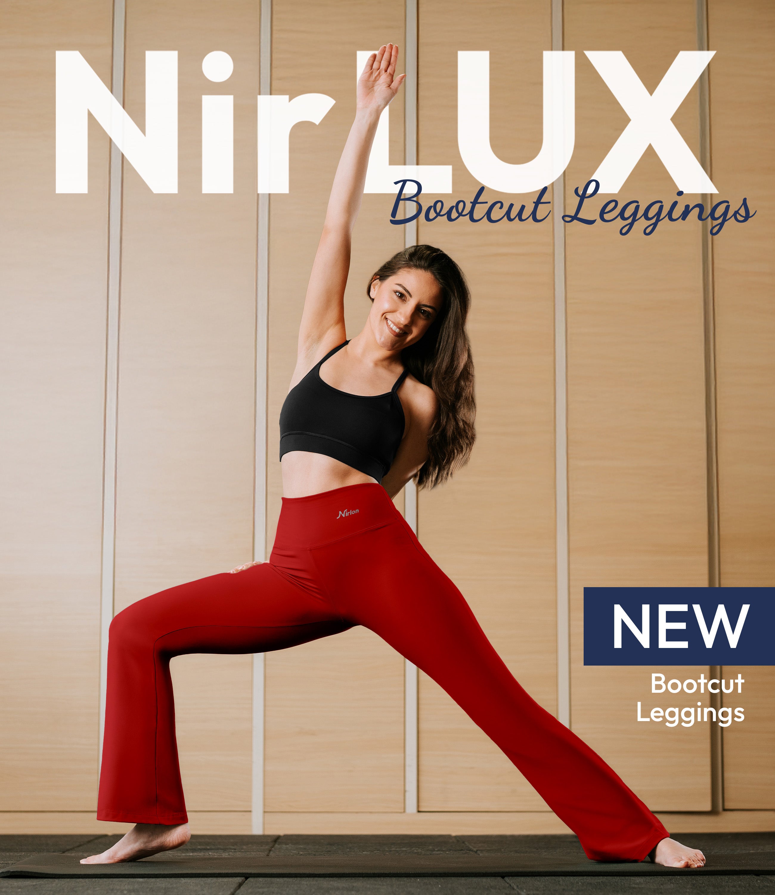 NirLUX™ High Waist Bootcut Leggings for Women