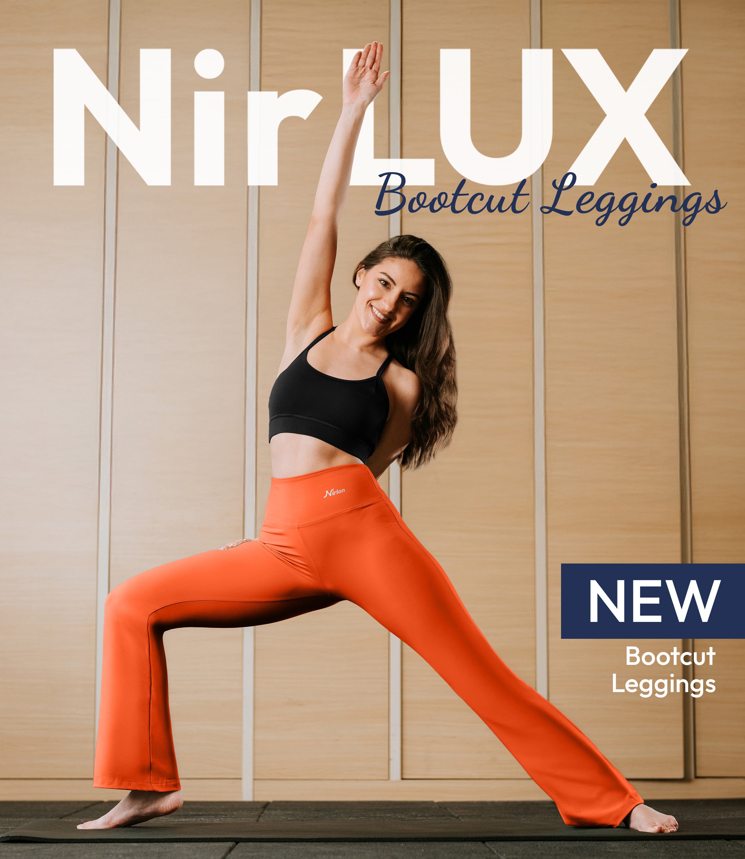 NirLUX™ High Waist Bootcut Leggings for Women