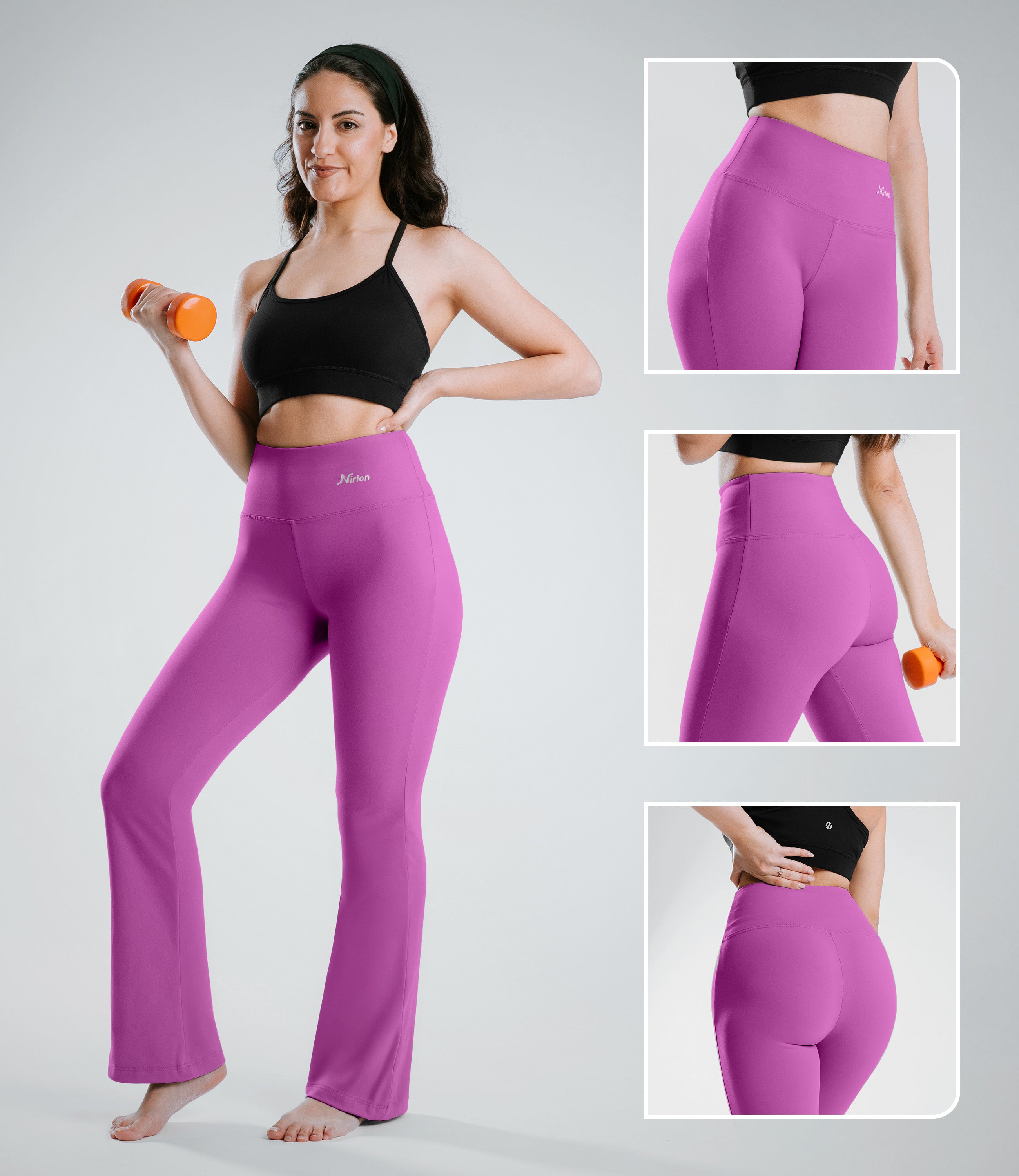 NirLUX™ High Waist Bootcut Leggings for Women