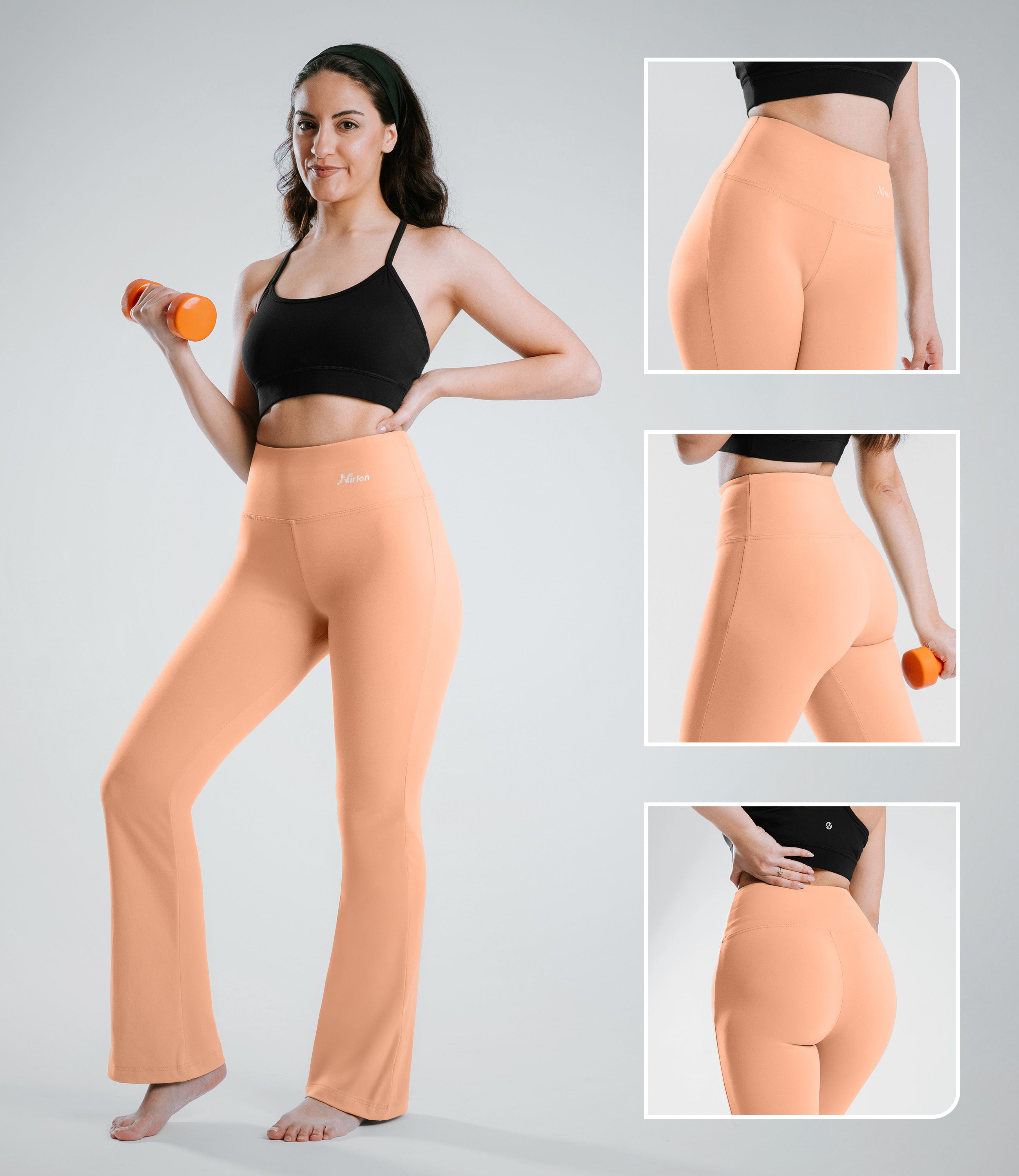 NirLUX™ High Waist Bootcut Leggings for Women