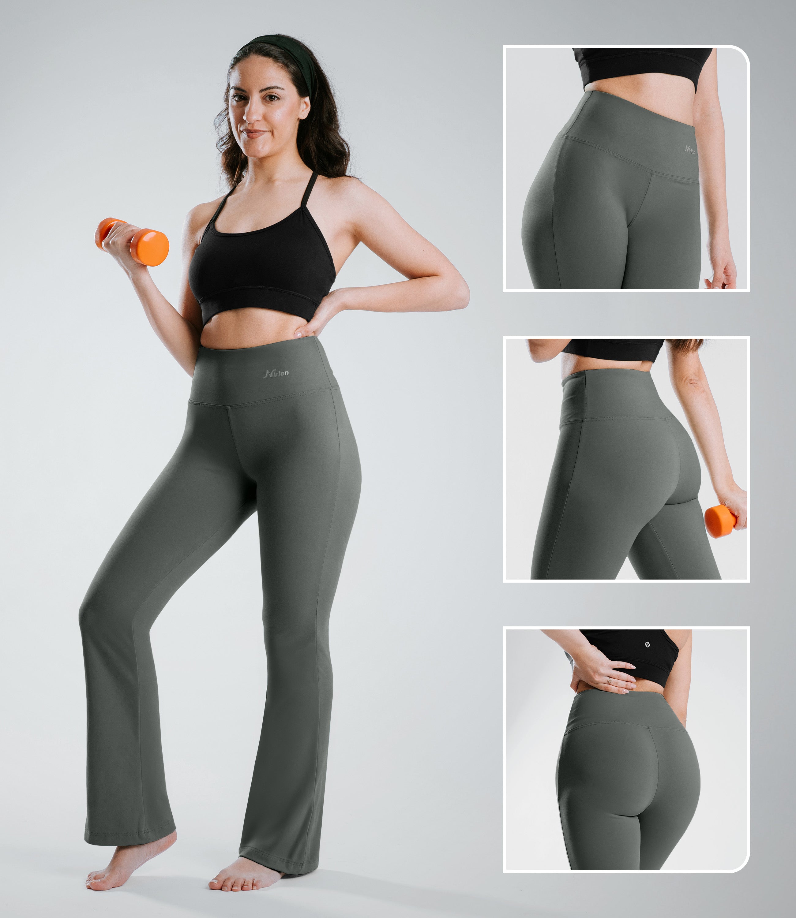 NirLUX™ High Waist Bootcut Leggings for Women