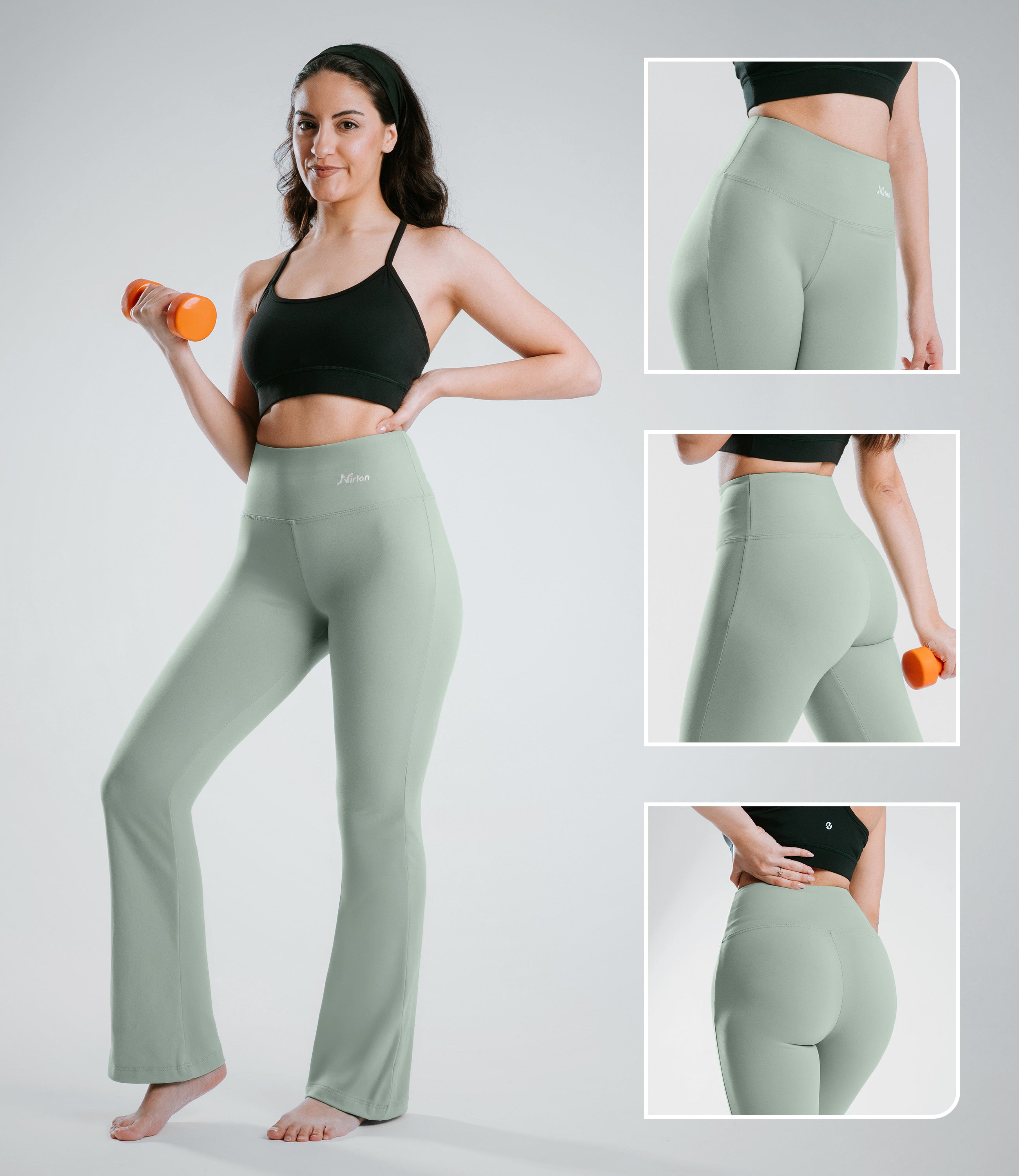 NirLUX™ High Waist Bootcut Leggings for Women