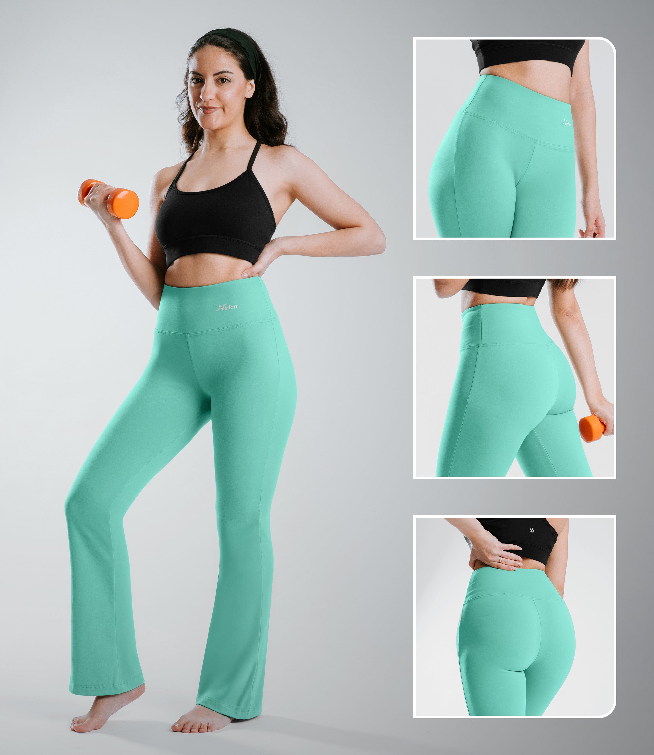 NirLUX™ High Waist Bootcut Leggings for Women