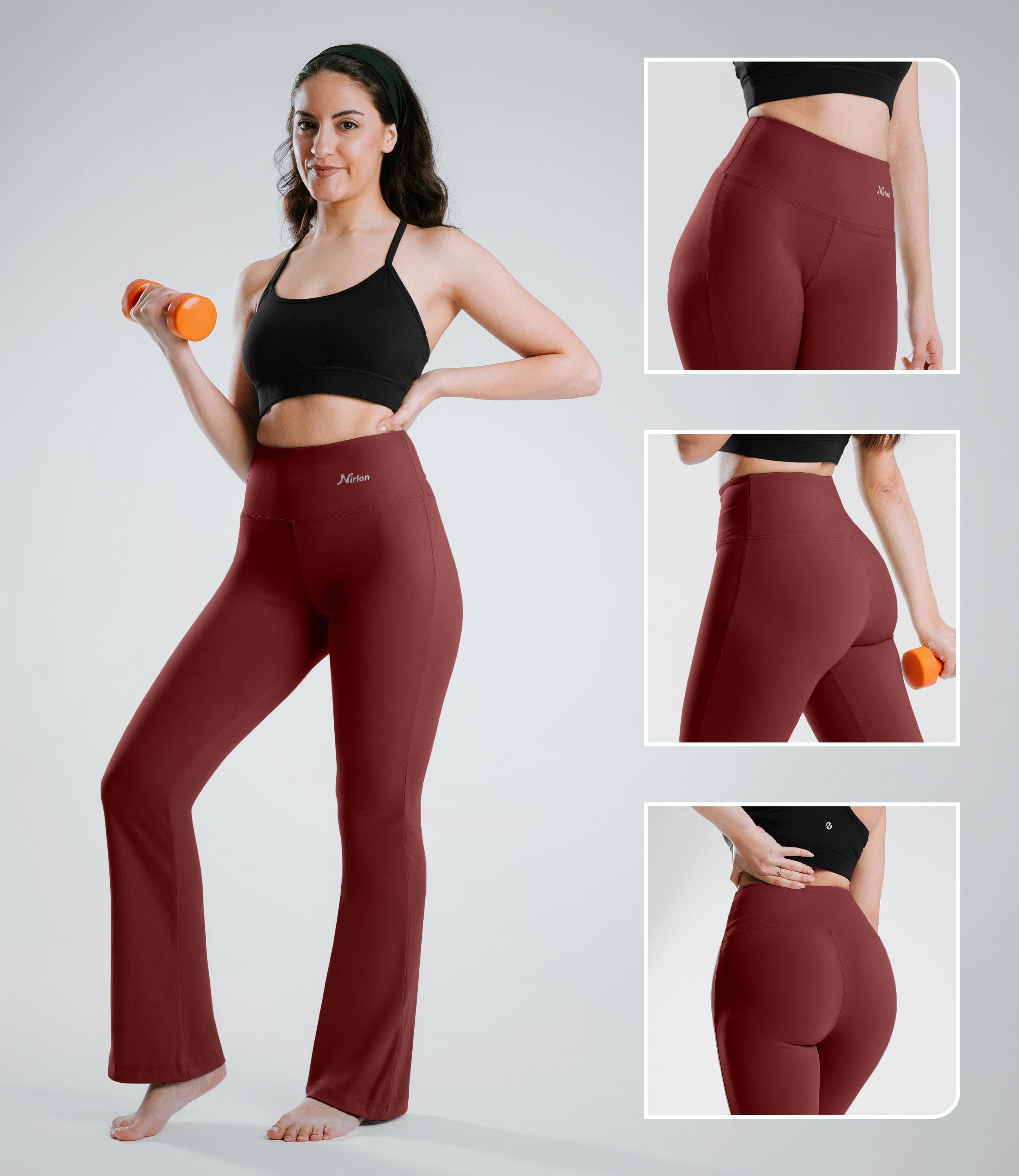 NirLUX™ High Waist Bootcut Leggings for Women