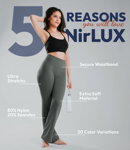 NirLUX™ High Waist Bootcut Leggings for Women