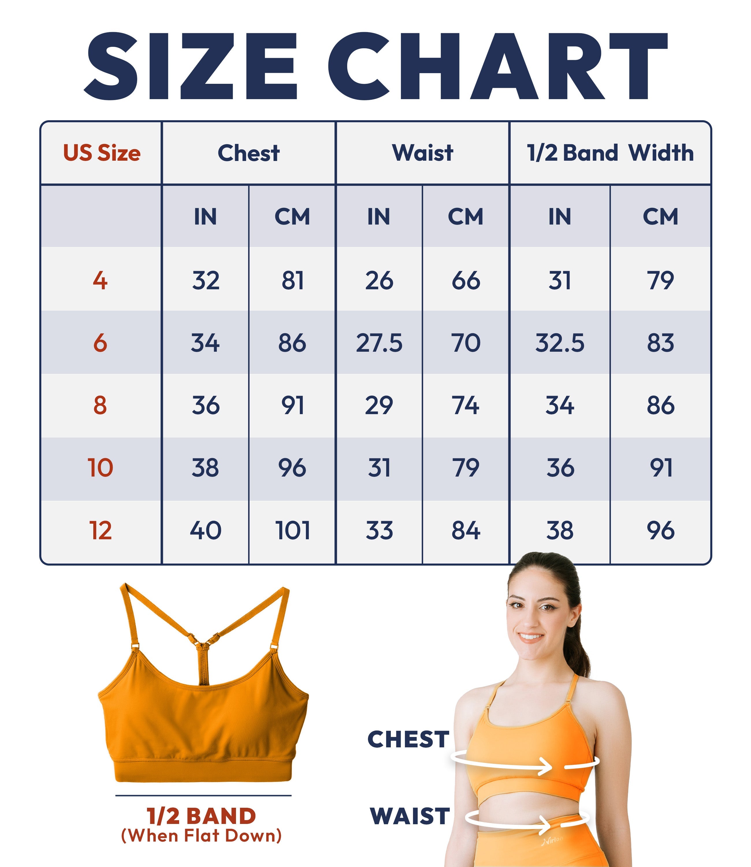 NirLUX™ Y Back Sports Bra for Women with Adjustable Straps