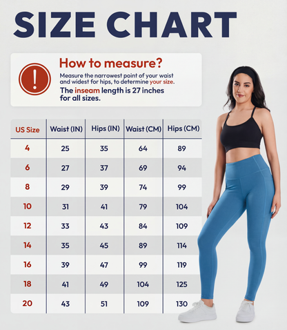 NirLUX™ Ankle Leggings with Pockets for Women