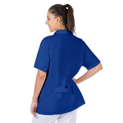 Short Sleeve Lab Coat